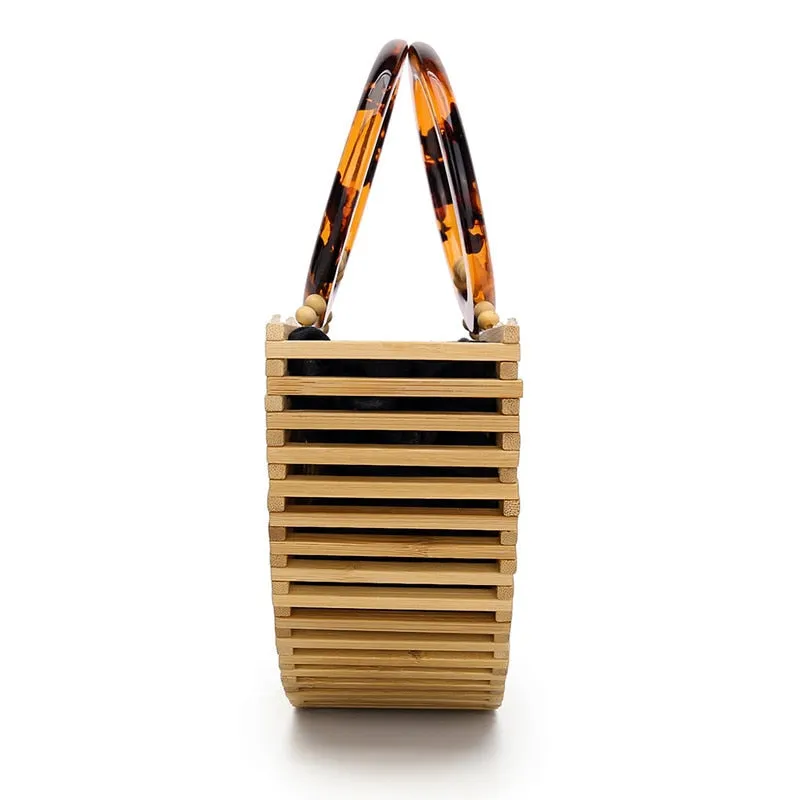 Luxury Bamboo Handbag