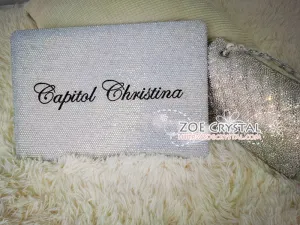 MACBOOK Case / Cover in OPAL WHITE Crystals Rhinestones (Air /Pro) Celeb Kylie Jenner Kim Kardashian Luxurious