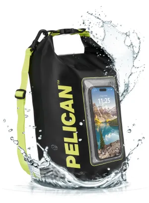 Marine Waterproof 5L Dry Bag (Black/Hi Vis Yellow) - Dry Bag