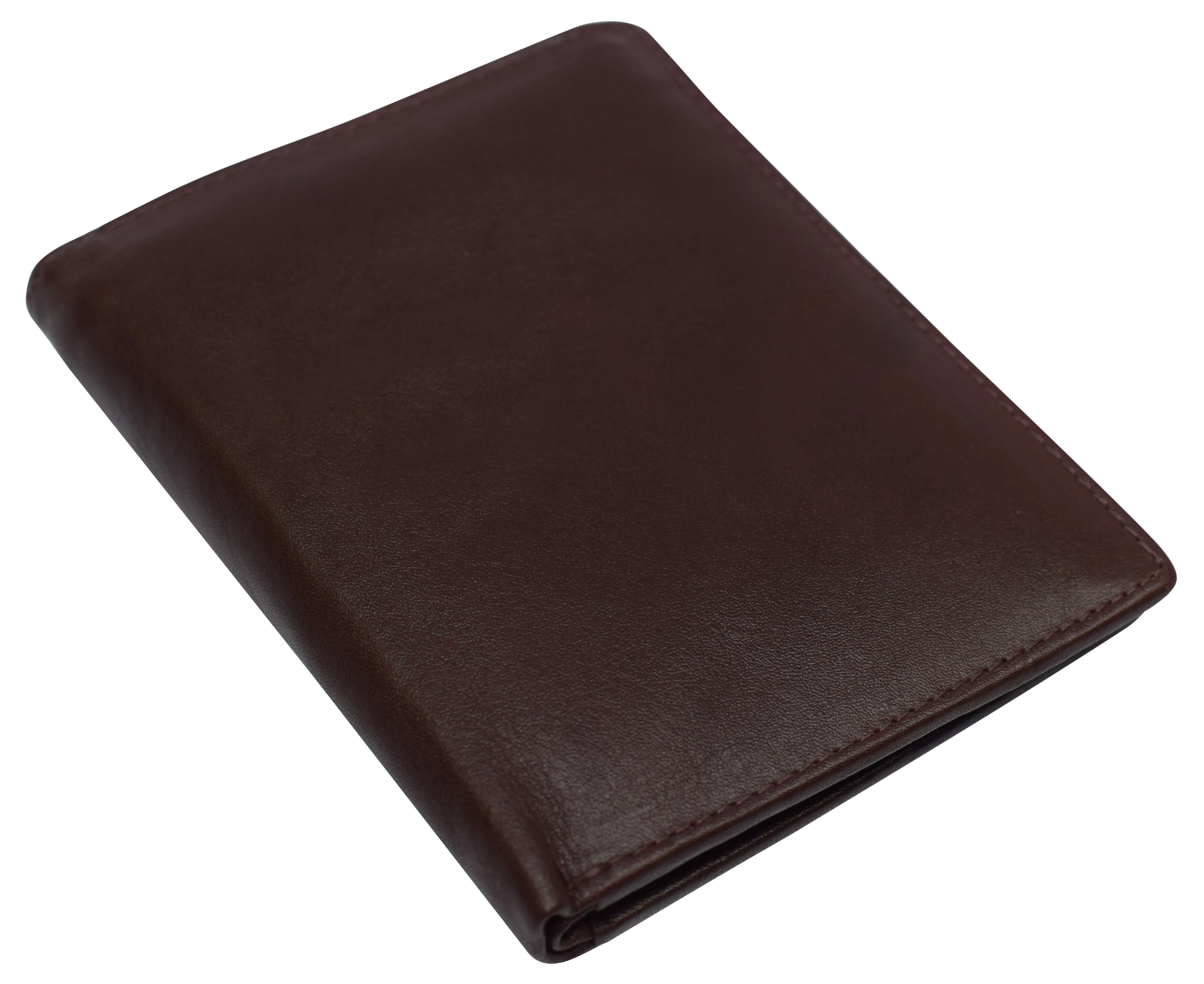 Men's Slim Hipster Bifold Genuine Leather RFID Blocking Wallet 632502