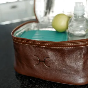 Mini Decker Cooler Bag Leather