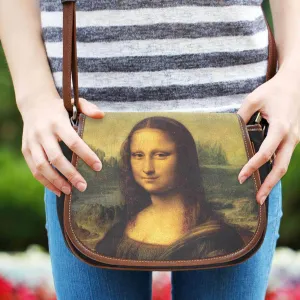 Mona Lisa Saddle Bag