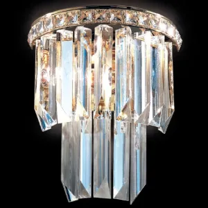 Murano Glass Or Lead Crystal Prism Wall Light