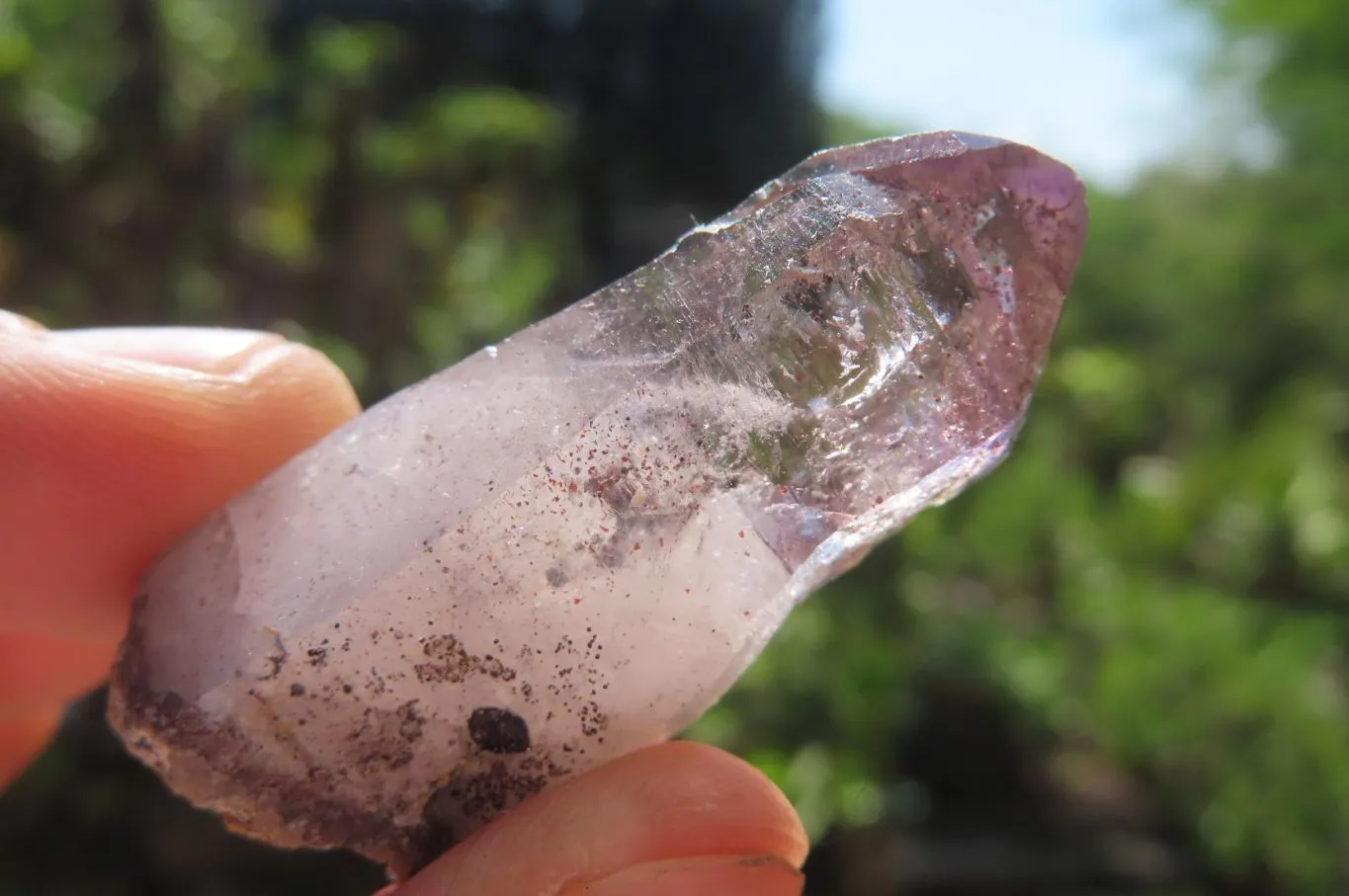 Natural Amethyst Quartz Crystals x 20 From Chiredzi, Zimbabwe