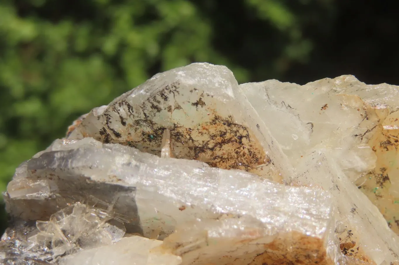 Natural Bladed Barite Specimens x 4 From Tenke Fungurume, Congo