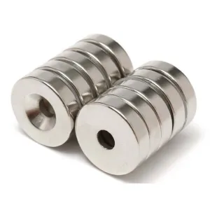 Neodymium Magnets Thickness : 5mm Hole : 5.5 - 6mm