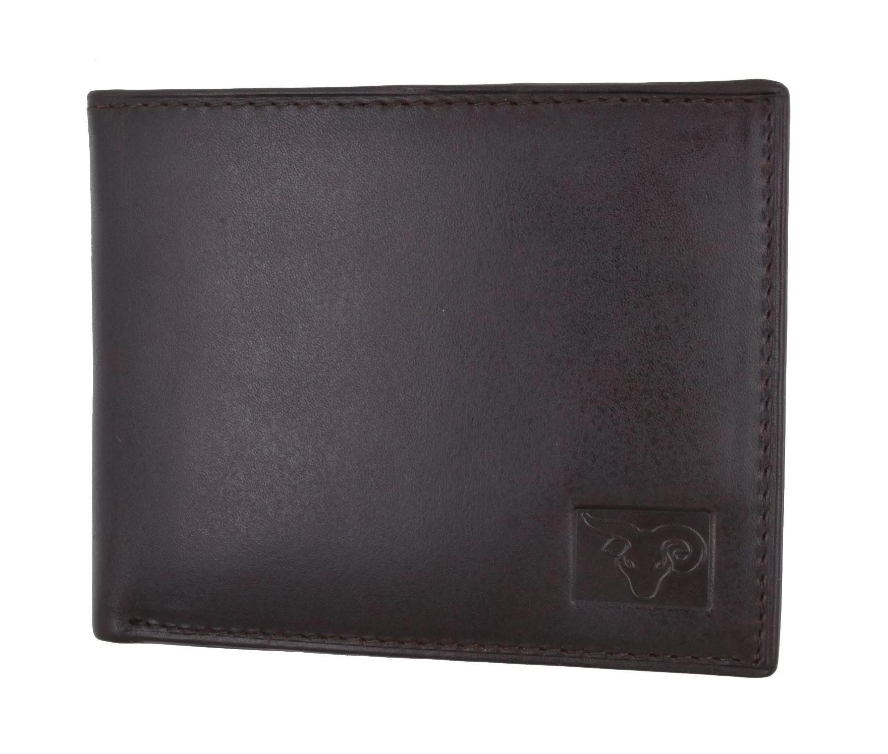 New Cavelio Multi Capacity Middle Flap ID Card Holder Bifold Wallet High Quality Genuine Leather 730052