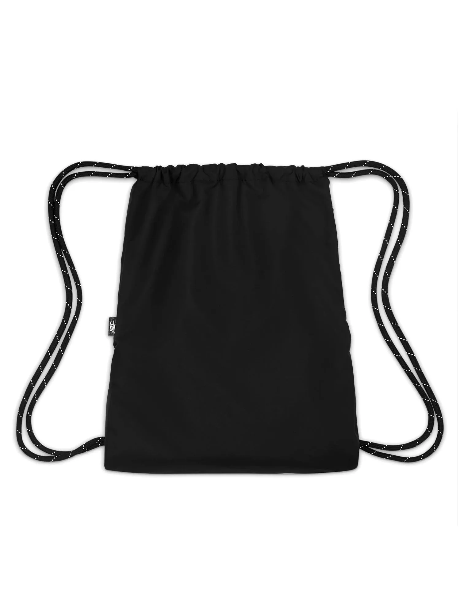 NIKE HERITAGE DRAWSTRING BAG - BLACK