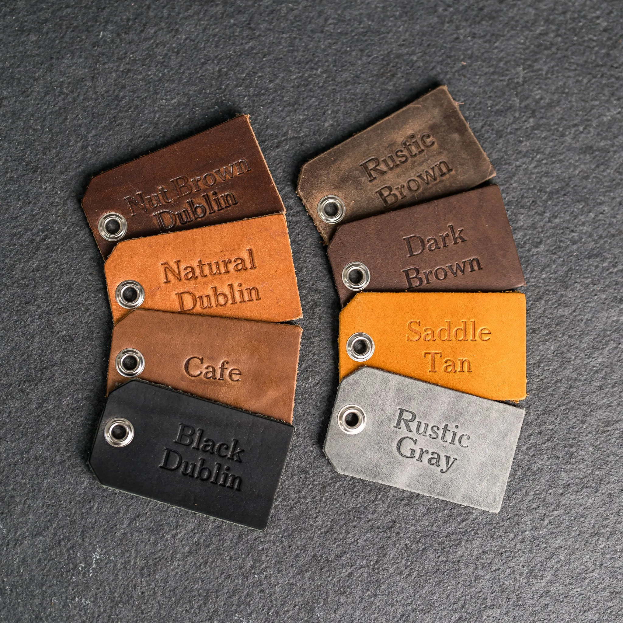 Personalized Leather Patches with optional velcro - Blank Patches or Personalized with Logo, Image, or Text