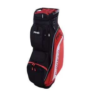 PING Pioneer Cart Bag (Red/Black)