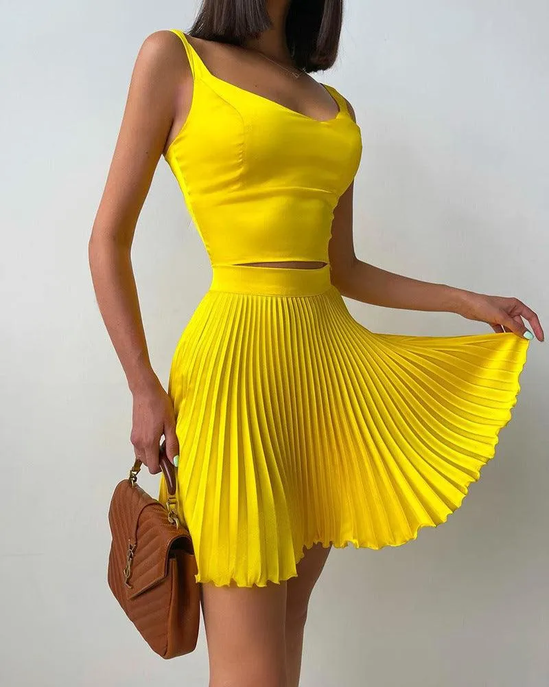 Radiant Yellow Summer Ensemble