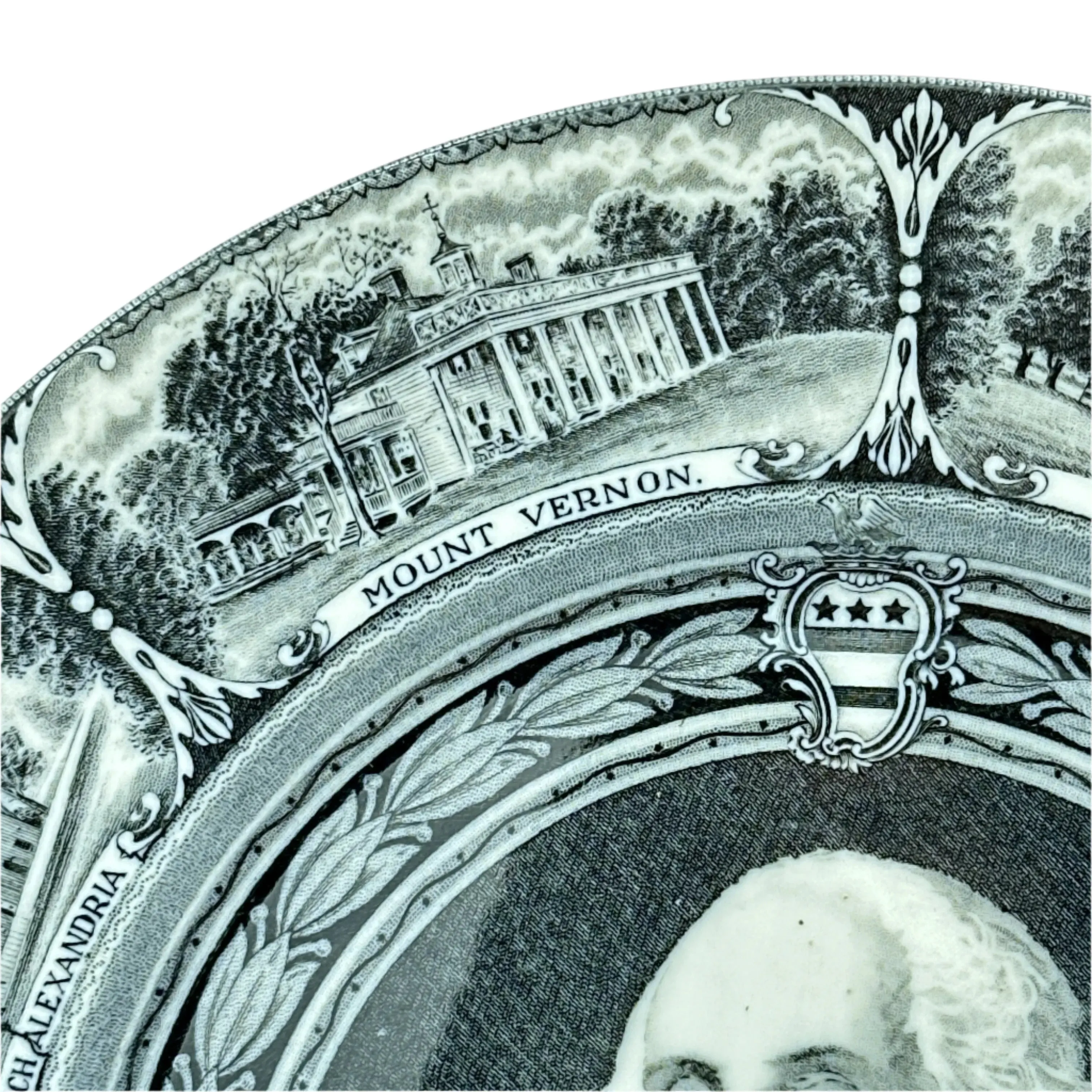 Rare George Washington Bicentennial Memorial Plate — 1932