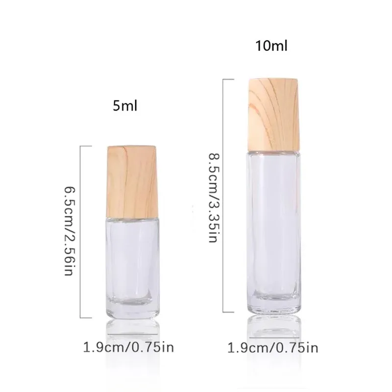 Refillable Essential Oil Roller Bottle(5 PCS)