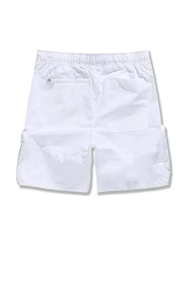 Retro - Altitude Cargo Shorts - White