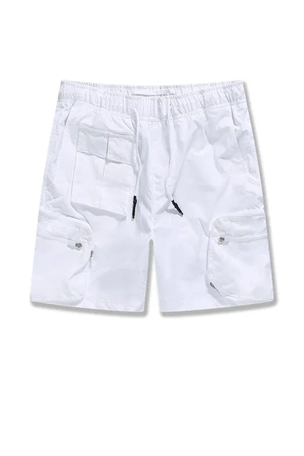 Retro - Altitude Cargo Shorts - White