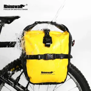 Rhinowalk 20L Bicycle Pannier Bag Bike Waterproof Portable Bike Bag Big storage Trunk Pack Cycling Travel Cycling 1pc