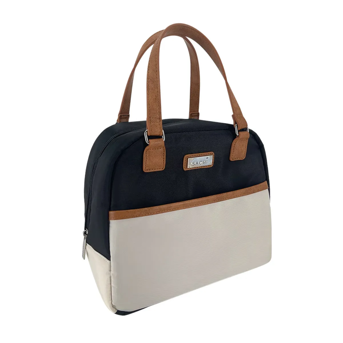 Sachi Cali Lunch Bag Black/Cream