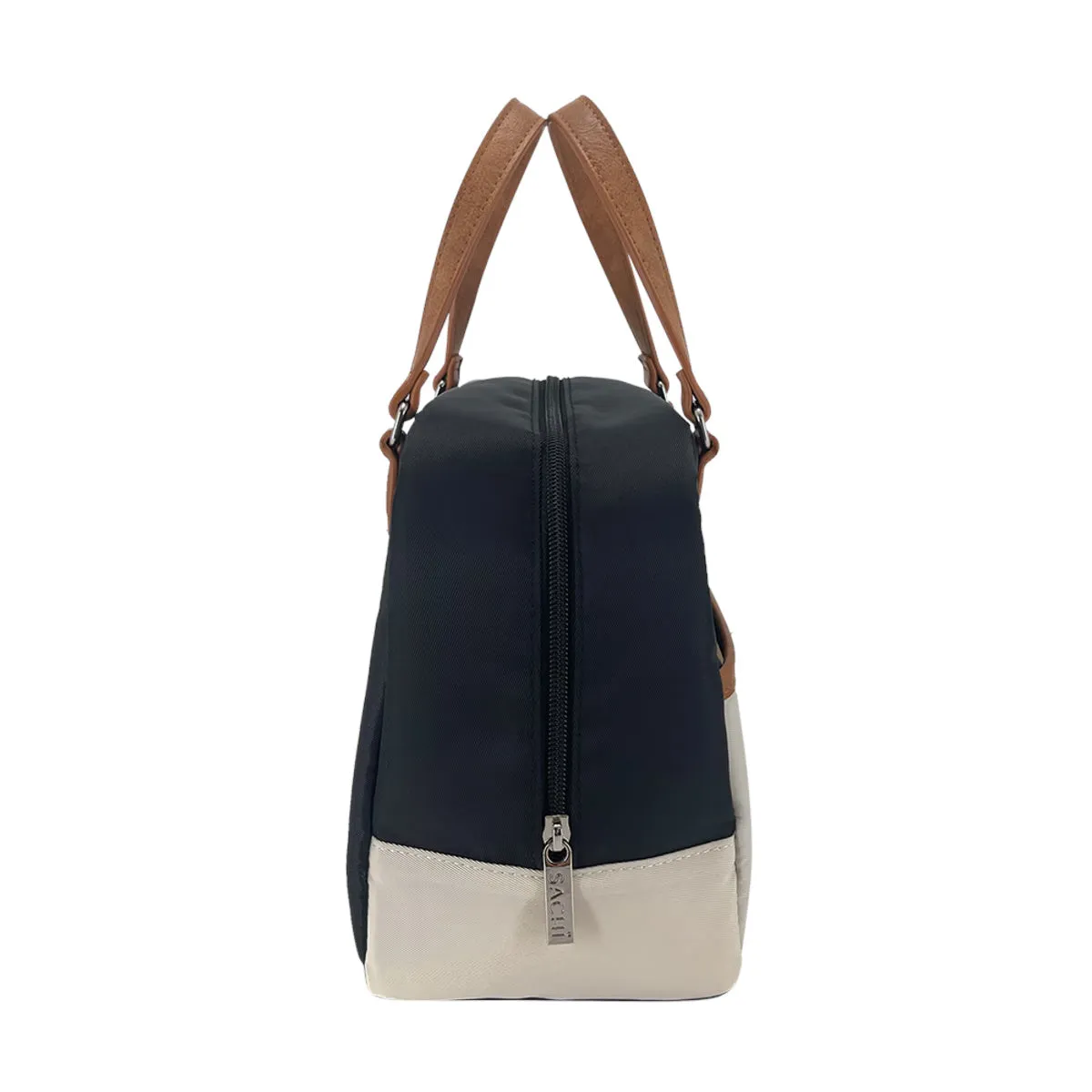 Sachi Cali Lunch Bag Black/Cream