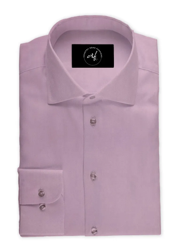 Salmon Pink  Poplin Shirt