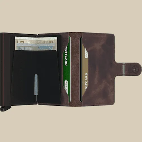 Secrid Miniwallet VINTAGE Chocolate