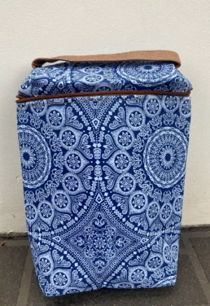 Shwe Wine Cooler Bag Indigo