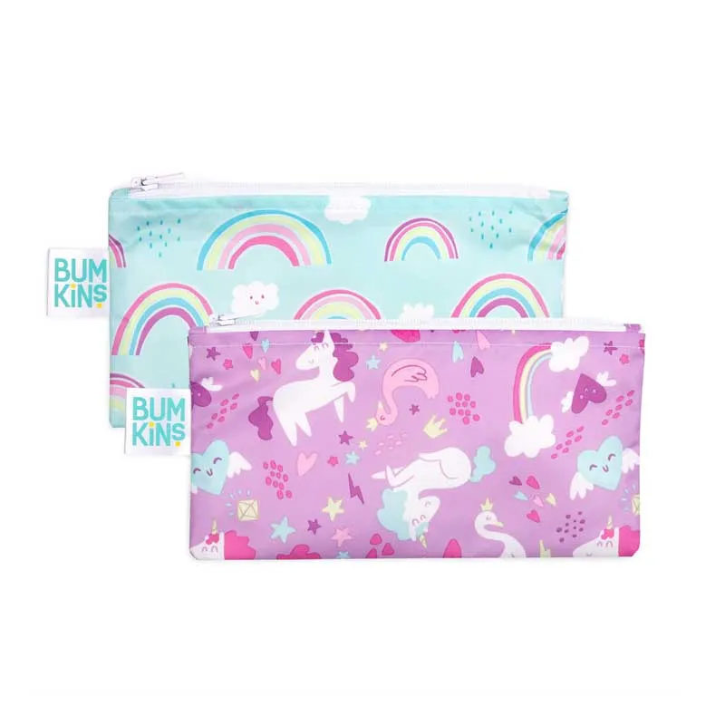 Small Snack Bag 2pk - Unicorn