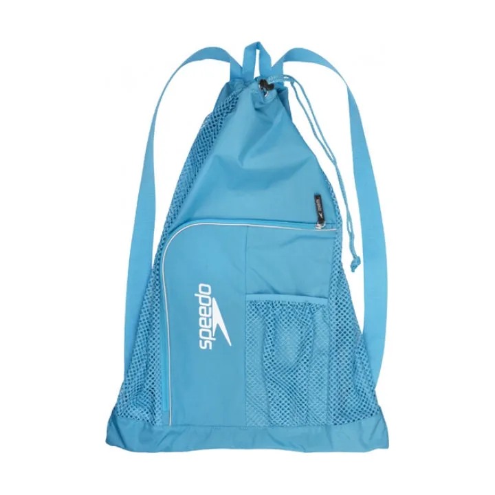 Speedo Deluxe Ventilator Mesh Gear Bag - Blue Grotto