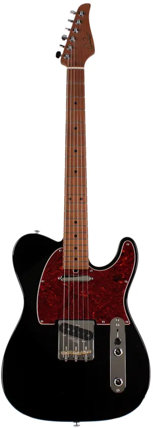 Suhr Select Classic T Guitar, Roasted Neck, Black, Maple