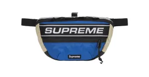 Supreme Logo Waist Bag Blue