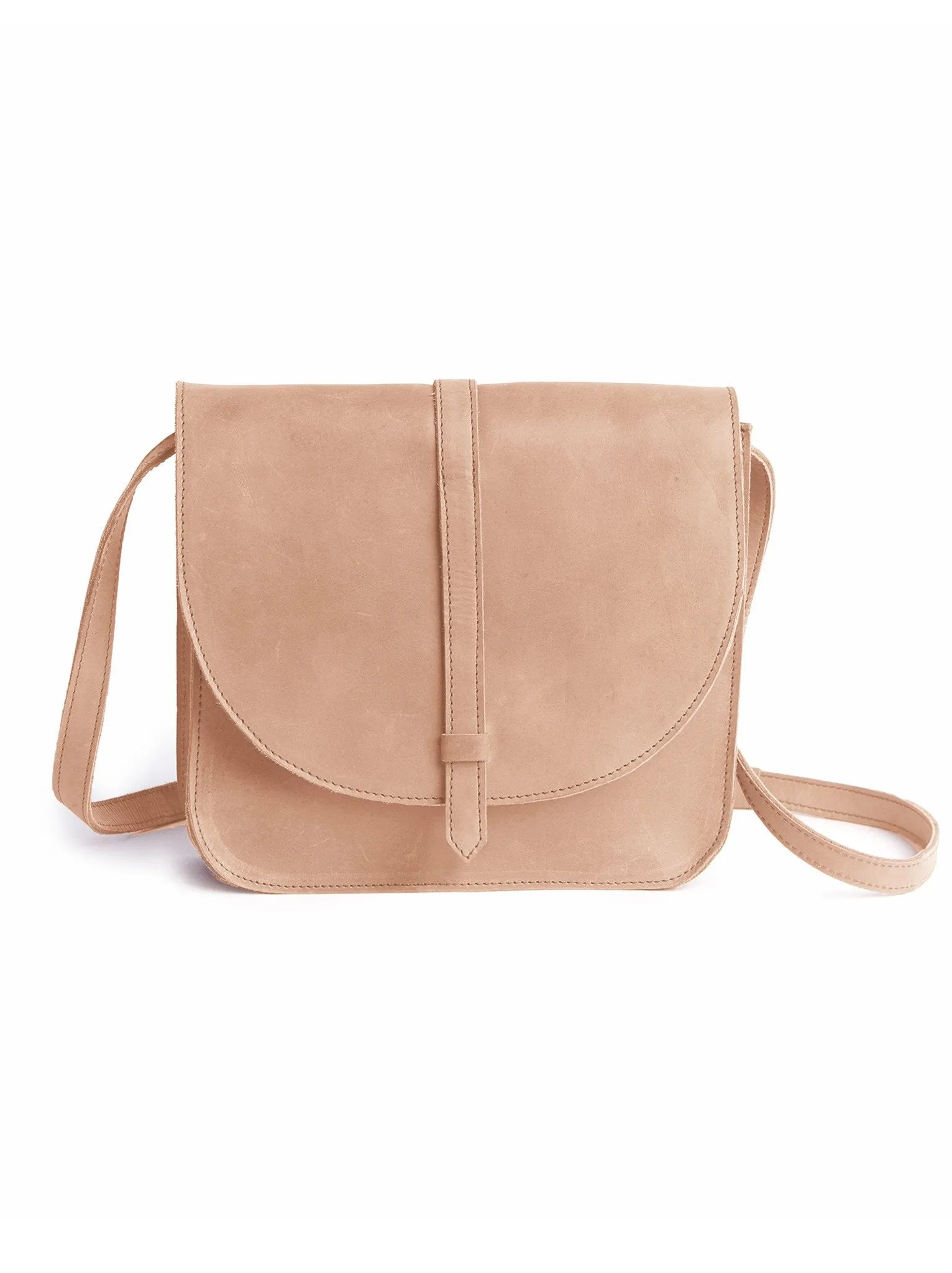 Tirhas Saddle Bag in Pale Dogwood