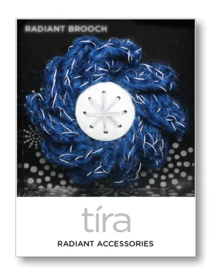 Tíra Radiant Flower - Dark Blue