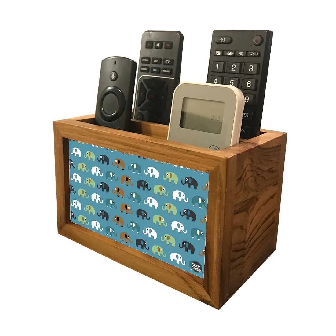 Trendy Tv Remote Control Organizer For TV / AC Remotes -  Elephants