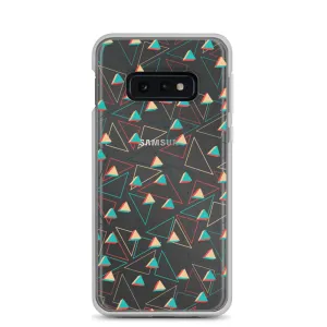 Triangular Candied Clear Samsung Case