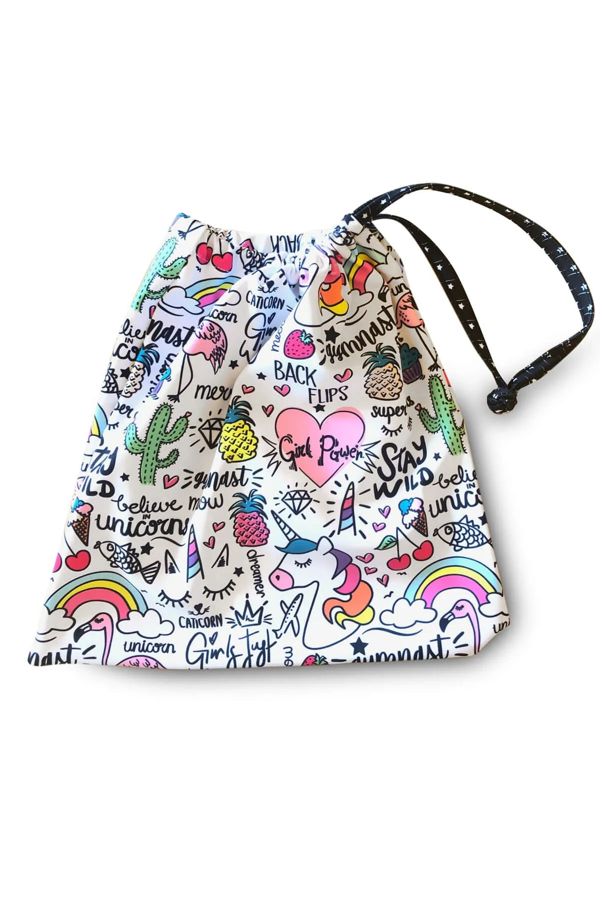 Unicorn Doodles Grip Bag