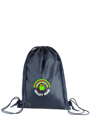 Valley Road Community Primary School Navy Gym Bag