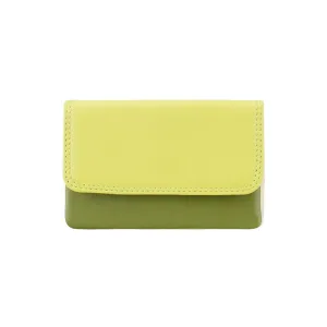 Visconti Tahiti Mini Coin & Card Purse - Lime  Multi