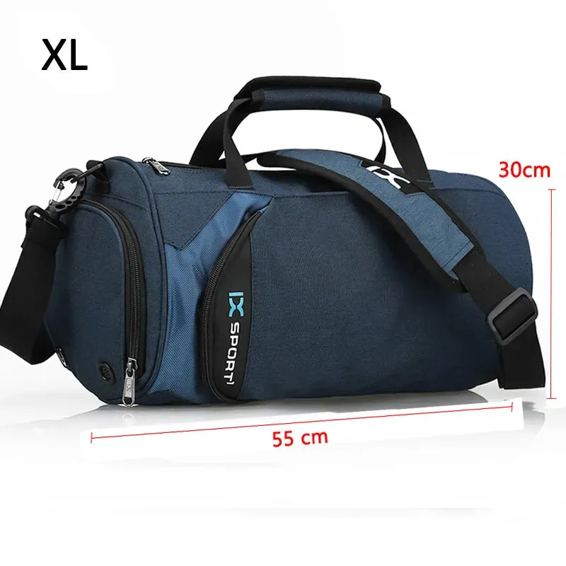 Voyager's Compact: Streamlined Travel Duffle with Shoe Compartment