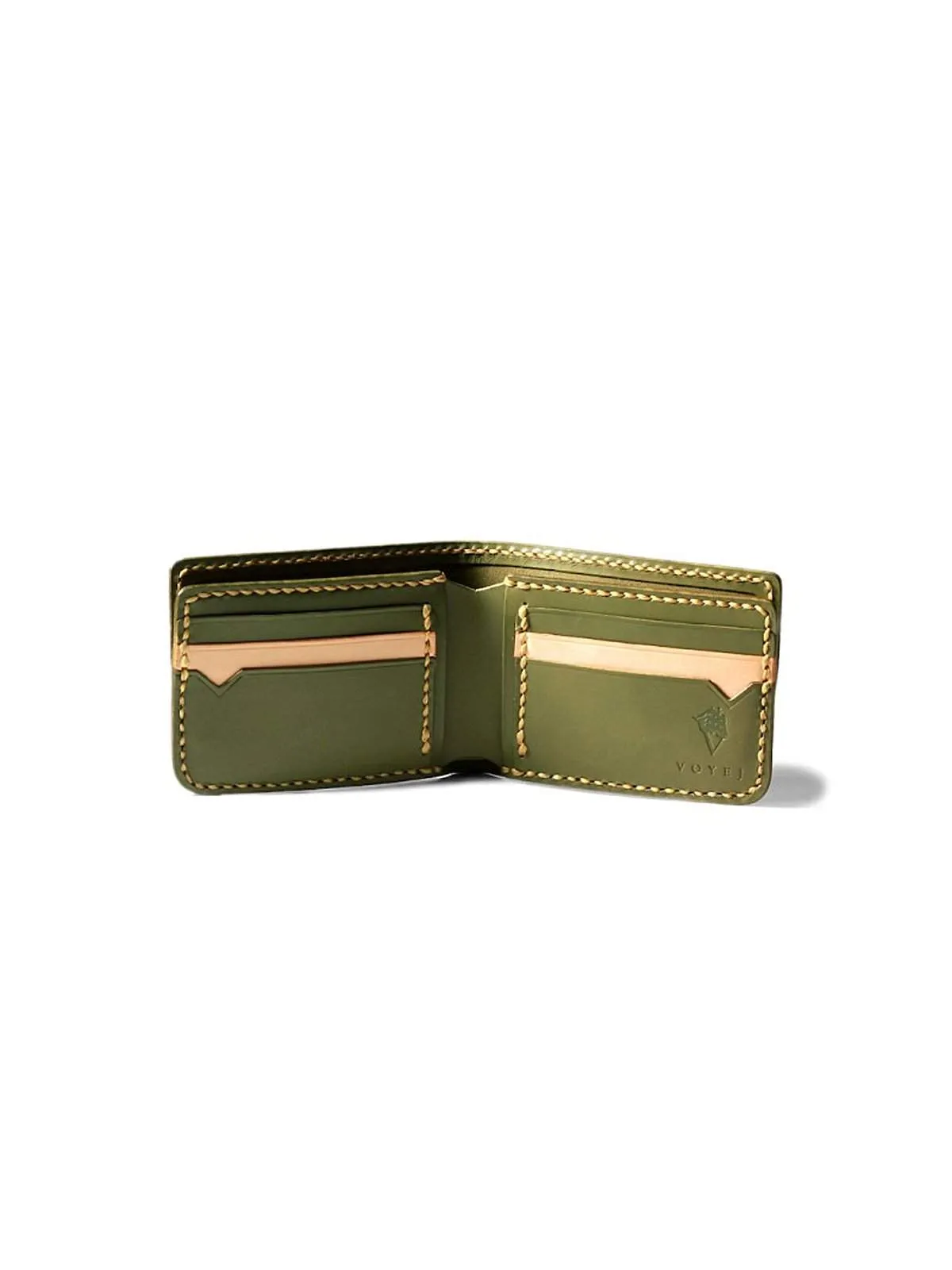 Voyej Vessel V Dark Olive Short Wallet