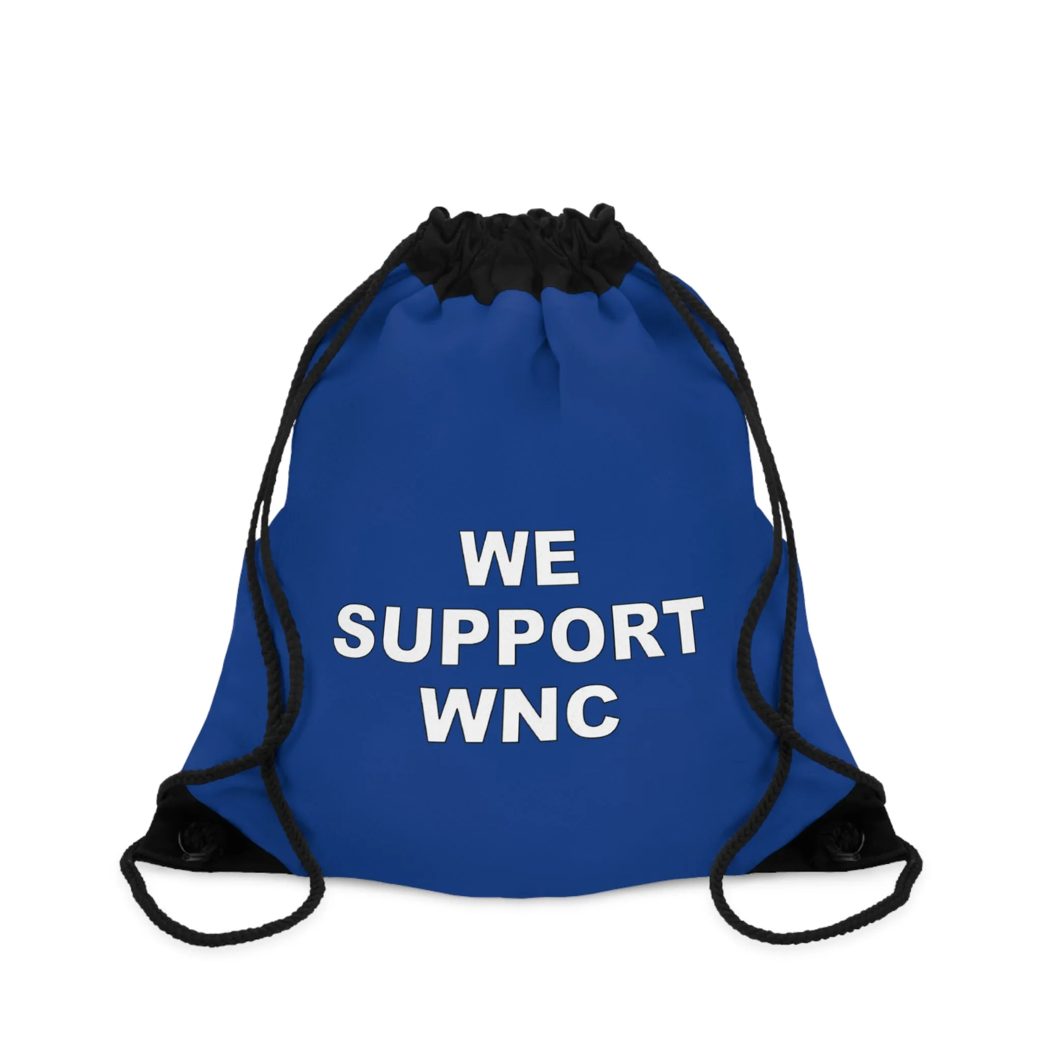 We Support WNC Drawstring Bag