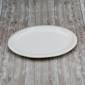 White Oval Platter 12" inch | 30 Cm