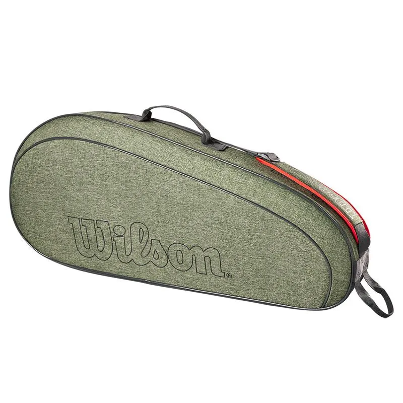 Wilson Team 3 Pack Tennis Bag Heather Green