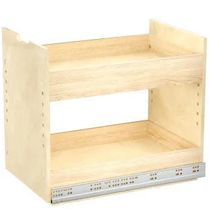 Wood Adjustable Pull Out Cabinet Organizer