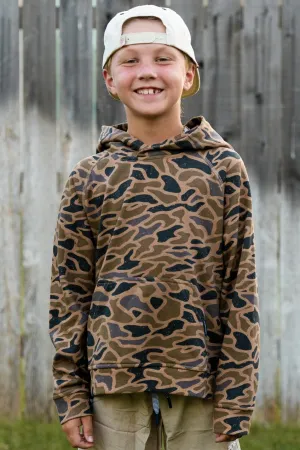 Youth Fleece Hoodie - Gauge Camo