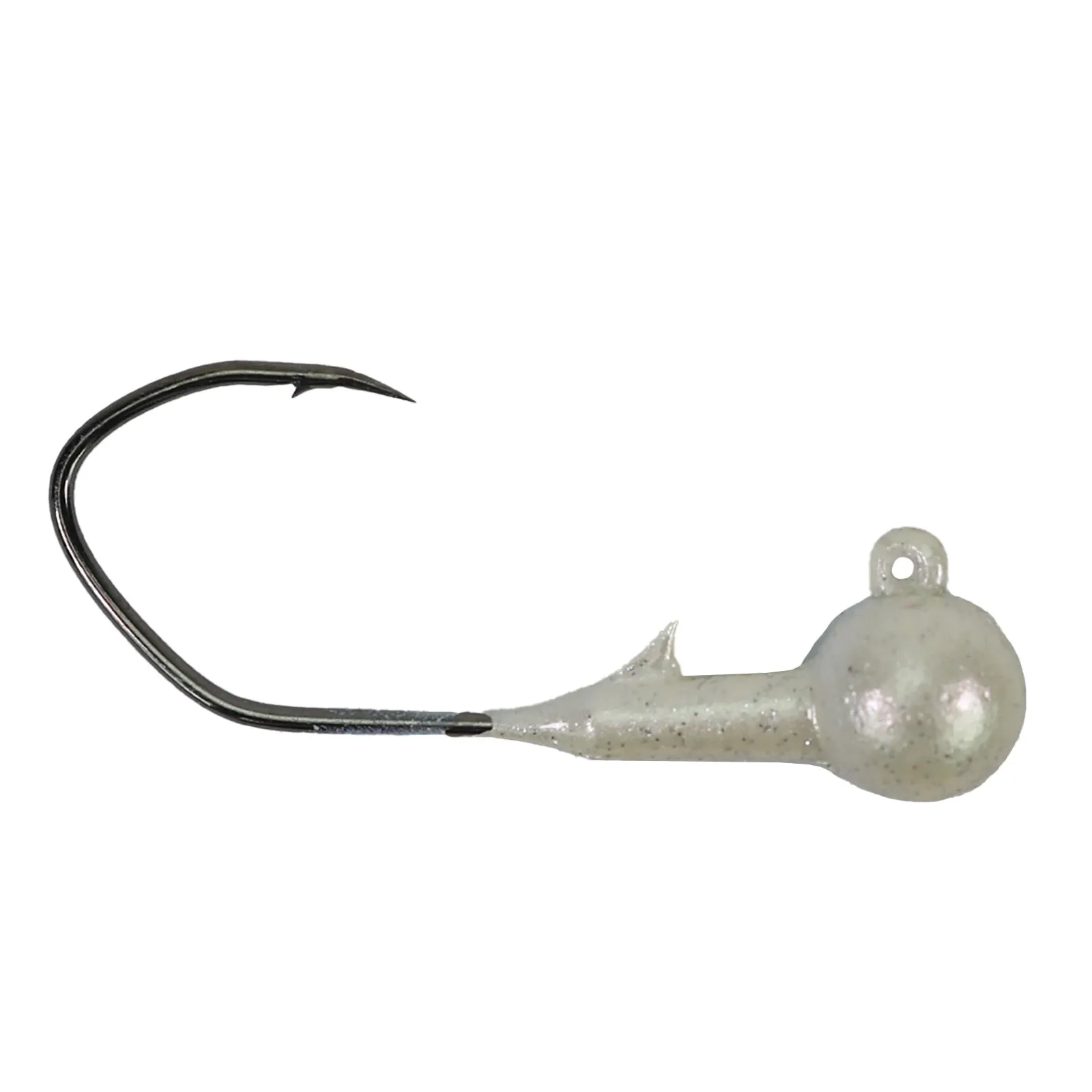 Yum Forward Facing Sonar Jig Lure, 1/4 Oz., Pearl